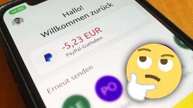 Paypal Konto im Minus: Warum und was tun?